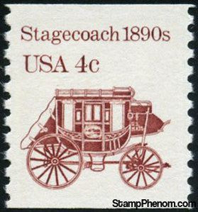United States of America 1986 Stagecoach 1890s