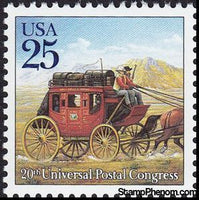 United States of America 1989 Stagecoach c. 1850