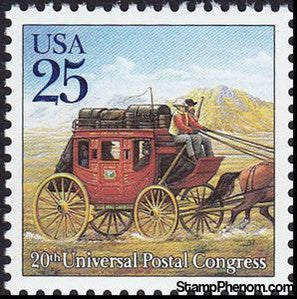 United States of America 1989 Stagecoach c. 1850