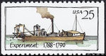 United States of America 1989 Steamboats Experiment, 1788-1790