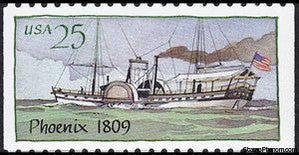 United States of America 1989 Steamboats Phoenix, 1809