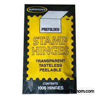 Supersafe Hinges - package of 1000, pre-folded.-Stamp Tools & Accessories-Supersafe-StampPhenom