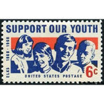 United States of America 1968 Support our Youth