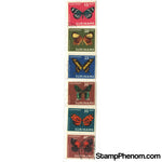 Suriname Butterflies , 6 stamps