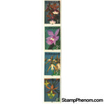 Suriname Flowers , 4 stamps