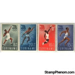 Surinam Olympics , 4 stamps