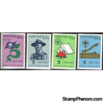 Suriname Scouting , 4 stamps