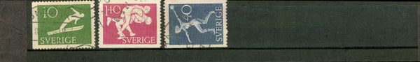 Sweden Olympics , 3 stamps