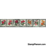 Switzerland Flowers , 7 stamps