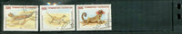 Tadzikistan Reptiles , 3 stamps