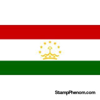 Tajikistan - 50 All Different Used/Unused Stamps-Stamps-Tajikistan-StampPhenom