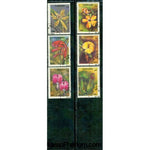 Tanzania Flowers , 6 stamps