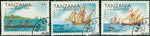 Tanzania Ships , 3 stamps