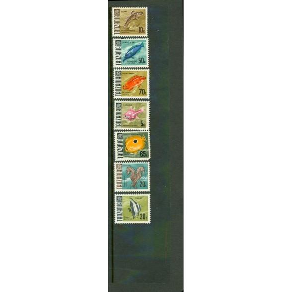 Tanzania Fishes , 7 stamps - Tanzania Fishes , 7 stamps