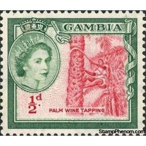 Gambia 1953 Tapping for palm wine