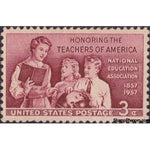 United States of America 1957 Teacher and Pupils