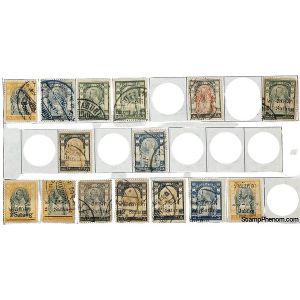 Thailand 1900's King Chulalongkorn-Stamps-Thailand-StampPhenom