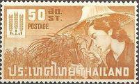 Thailand 1963 Freedom from Hunger-Stamps-Thailand-StampPhenom