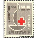 Thailand 1963 Red Cross Centenary