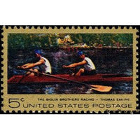 United States of America 1967 "The Biglin Brothers Racing" (Sculing on Schuykill River)