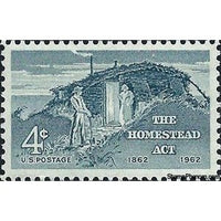 United States of America 1962 The Homestead Act