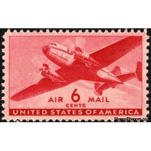 United States of America 1941 Twin-motored Transport Plane