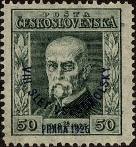 Czechoslovakia 1926 Thomas Garrigue Masaryk - Congress of Sokols-Czechoslovakia-StampPhenom