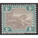 Malaya 1904 Tiger (Panthera tigris)