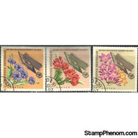 Togo Flowers , 3 stamps