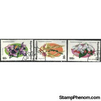 Togo Flowers Lot 2 , 3 stamps