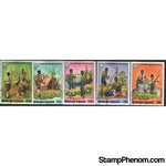 Togo Scouting Lot 2 , 5 stamps
