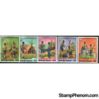 Togo Scouting Lot 2 , 5 stamps