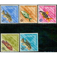 Togo Fishes , 5 stamps