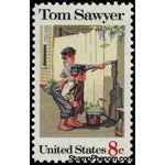 United States of America 1972 Tom Sawyer by Norman Rockwell