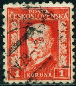 Czechoslovakia 1927 Tomáš Garrigue Masaryk (1850-1937), President