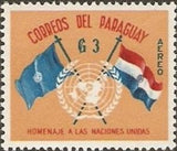 Paraguay 1960 Tribute to the United Nations