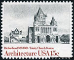 United States of America 1980 Trinity Church, Boston by Henry Hobson Richardson