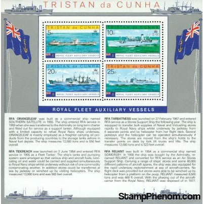 Tristan da Cunha Ships Lot 2 , 1 stamp