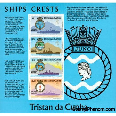 Tristan da Cunha Ships , 1 stamp