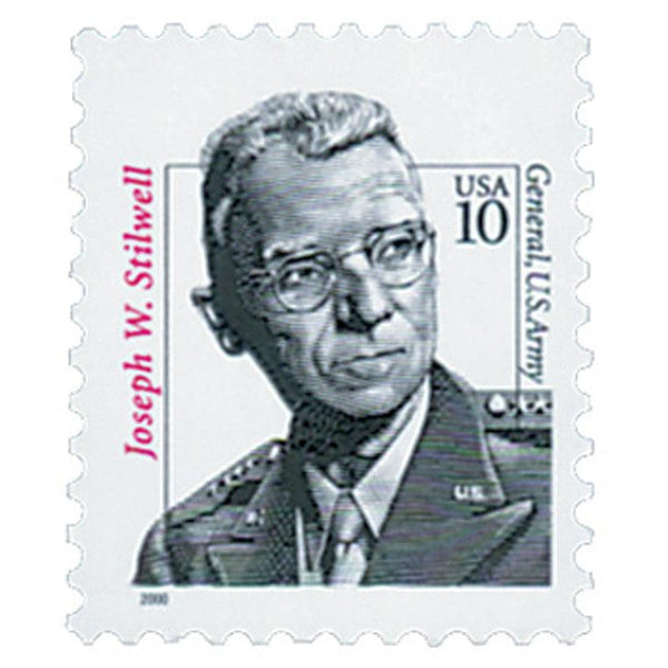 United States of America 2000 10c Distinguished Americans: General Joseph W. Stilwell-United States of America-StampPhenom