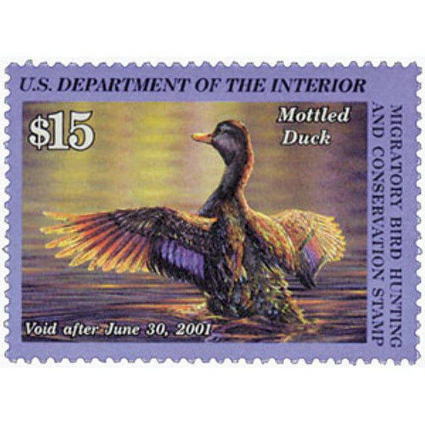 United States of America 2000 $15 Mottled Duck-United States of America-StampPhenom