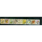 Uganda Flowers , 9 stamps