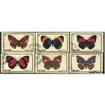 Umm Al Qiwain Butterflies, 6 stamps-Stamps-Umm Al Qiwain-StampPhenom