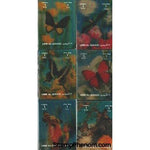 Umm Al Qiwain Butterflies, Lot 2, 6 stamps-Stamps-Umm Al Qiwain-StampPhenom