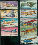 Umm Al Qiwain Aircraft , 9 stamps