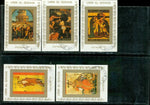 Umm Al Qiwain Christ , 5 stamps