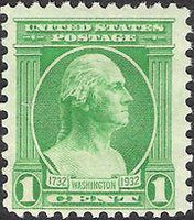 United States of America 1932 Washington Bicentennial Issue-Stamps-United States of America-Mint-StampPhenom