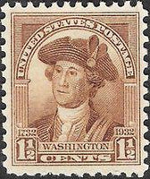 United States of America 1932 Washington Bicentennial Issue-Stamps-United States of America-Mint-StampPhenom