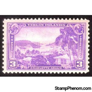 United States of America 1937 Charlotte Amalie Harbor, St. Thomas