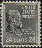 United States of America 1938 - 1939 Definitives - Presidential Series-Stamps-United States of America-Mint-StampPhenom